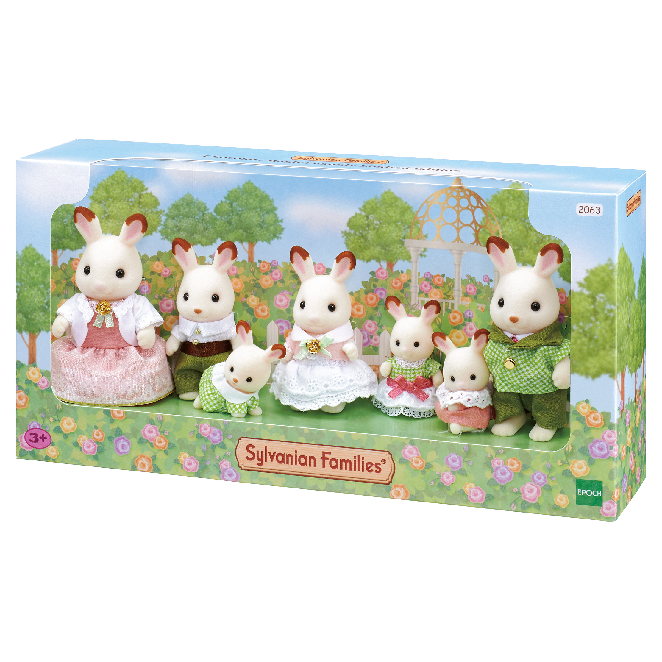 Набор Sylvanian Families Семья шоколадных кроликов 2063 - фото 3