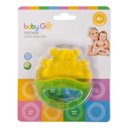 Прорезыватель BabyGo с водой BD-12114