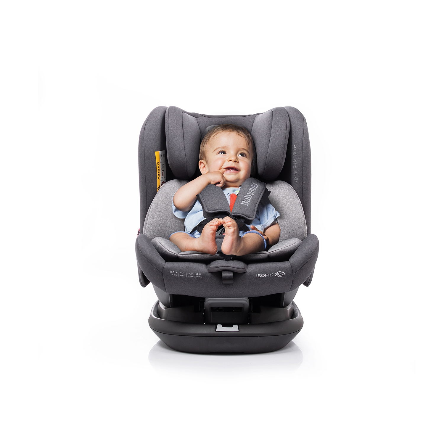 Автокресло Babyauto Giroto 360 Black - фото 9