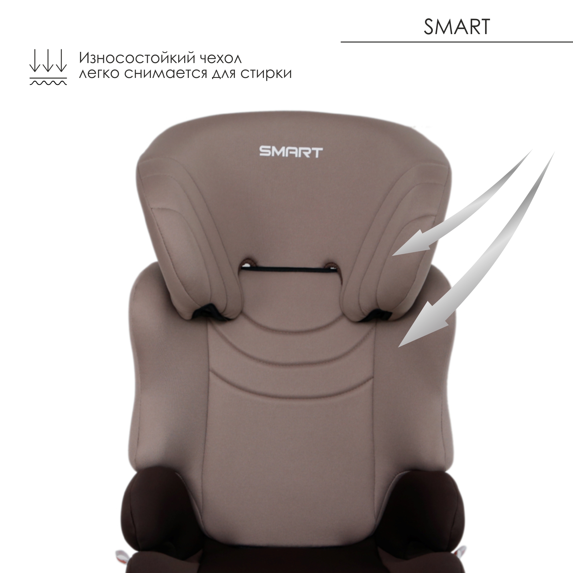 Автокресло Babyton Smart Mokko - фото 8