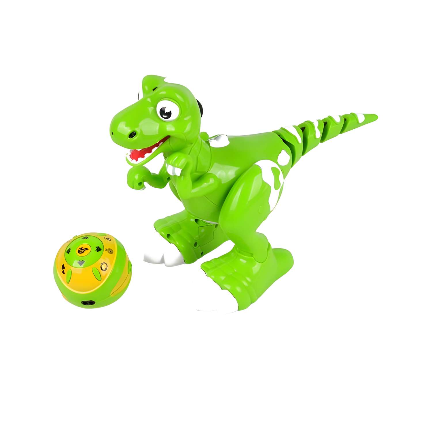Интерактивная игрушка динозавр CS Toys на пульте управления Jungle Overlord - фото 1