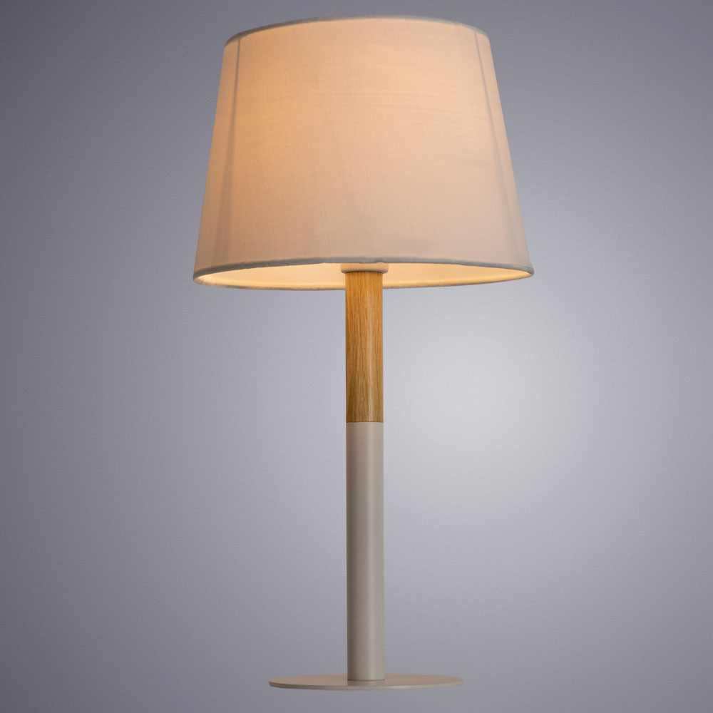 Настольная лампа ARTE LAMP Connor A2102LT-1WH - фото 2