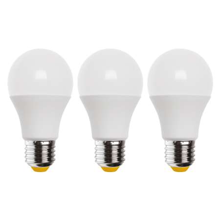 Лампа светодиодная набор 3 шт КОСМОС LED 15w A60 E2730_3