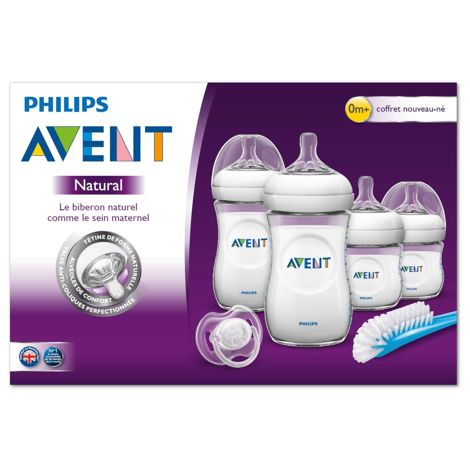 Набор бутылочек для новорожденных Philips Avent Natural SCD290/01 - фото 7