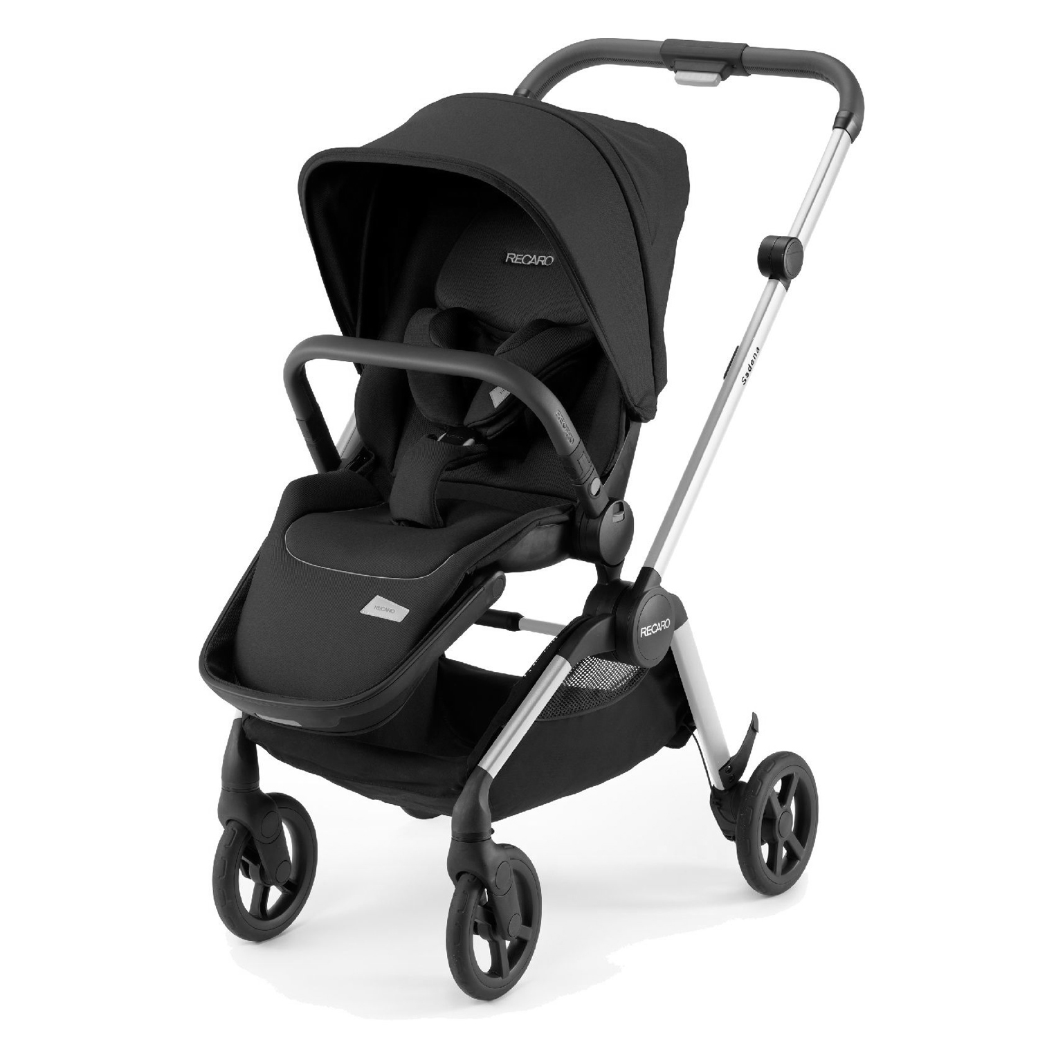 Коляска прогулочная Recaro Sadena шасси Silver Prime Mat Black - фото 1