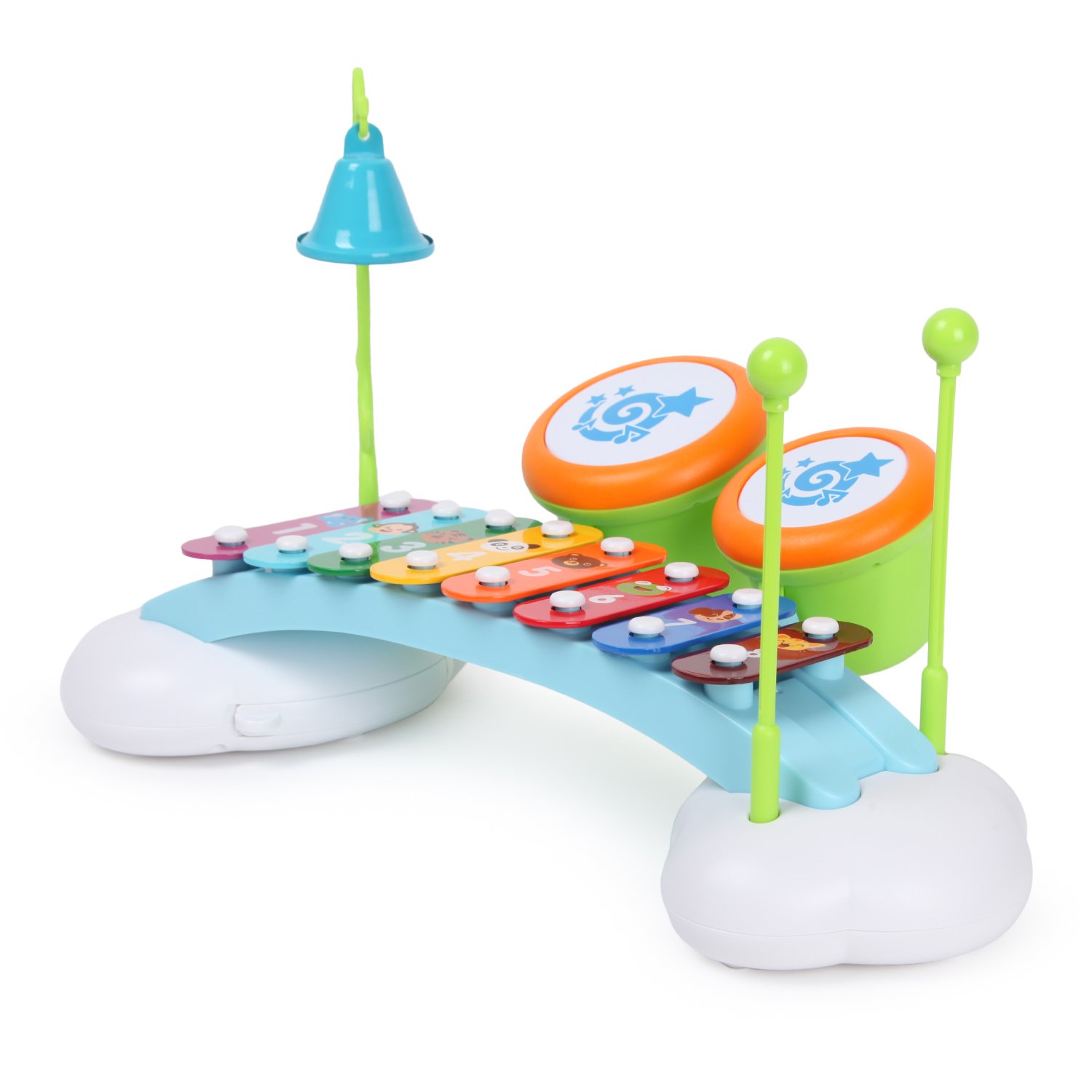 Игрушка развивающая BabyGo Мини-металлофон OTG0843527 - фото 11