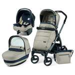 Коляска 3в1 Peg-Perego Book S Elite Modular Luxe Beige