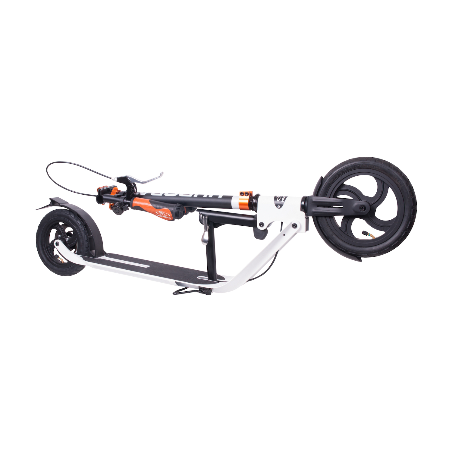 Самокат HUDORA Big Wheel AIR 230 Dual Brake черный - фото 2