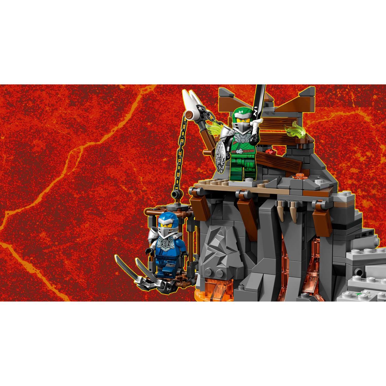 Конструктор LEGO Ninjago Путешествие в Подземелье черепа 71717 - фото 12