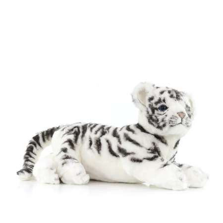Реалистичная мягкая игрушка HANSA Тигр детёныш белый 36 см
