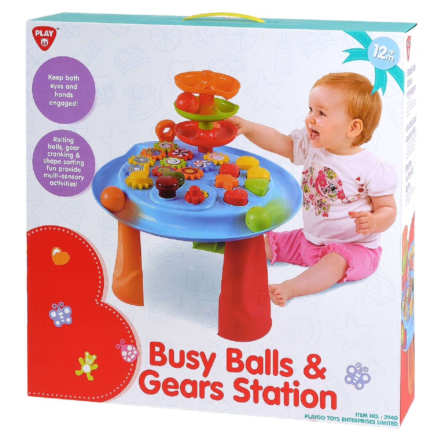 Игровой центр Playgo Стол с шарами и шестеренками - фото 2
