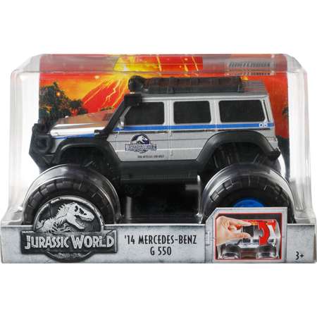 Машинка Matchbox Jurassic World Тяжелая техника 14 Mерседес Бенц G550 FMY50