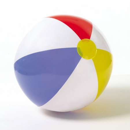 Надувная игрушка INTEX Мяч разноцветный 51 см от 3 лет