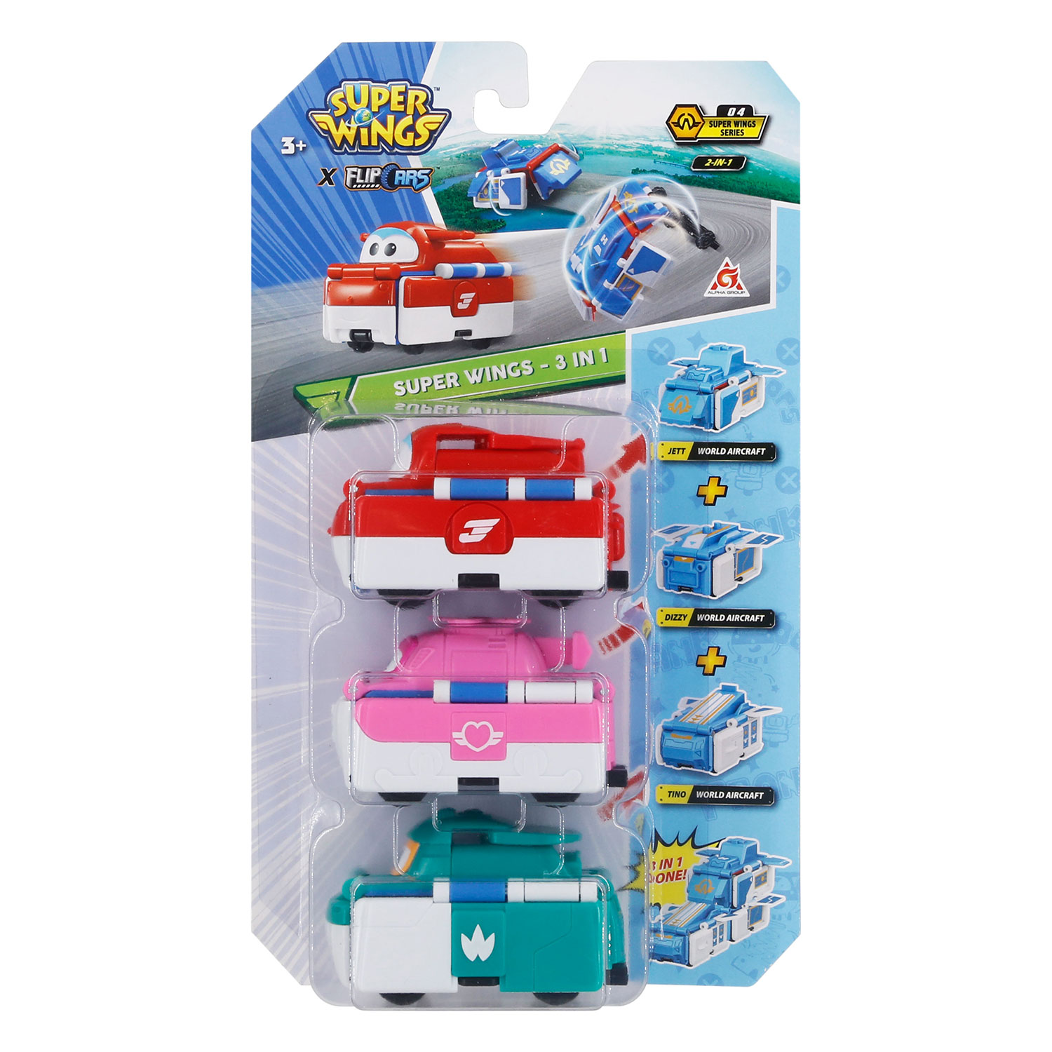 Автомобиль Super Wings многоцветный EU636304 - фото 7