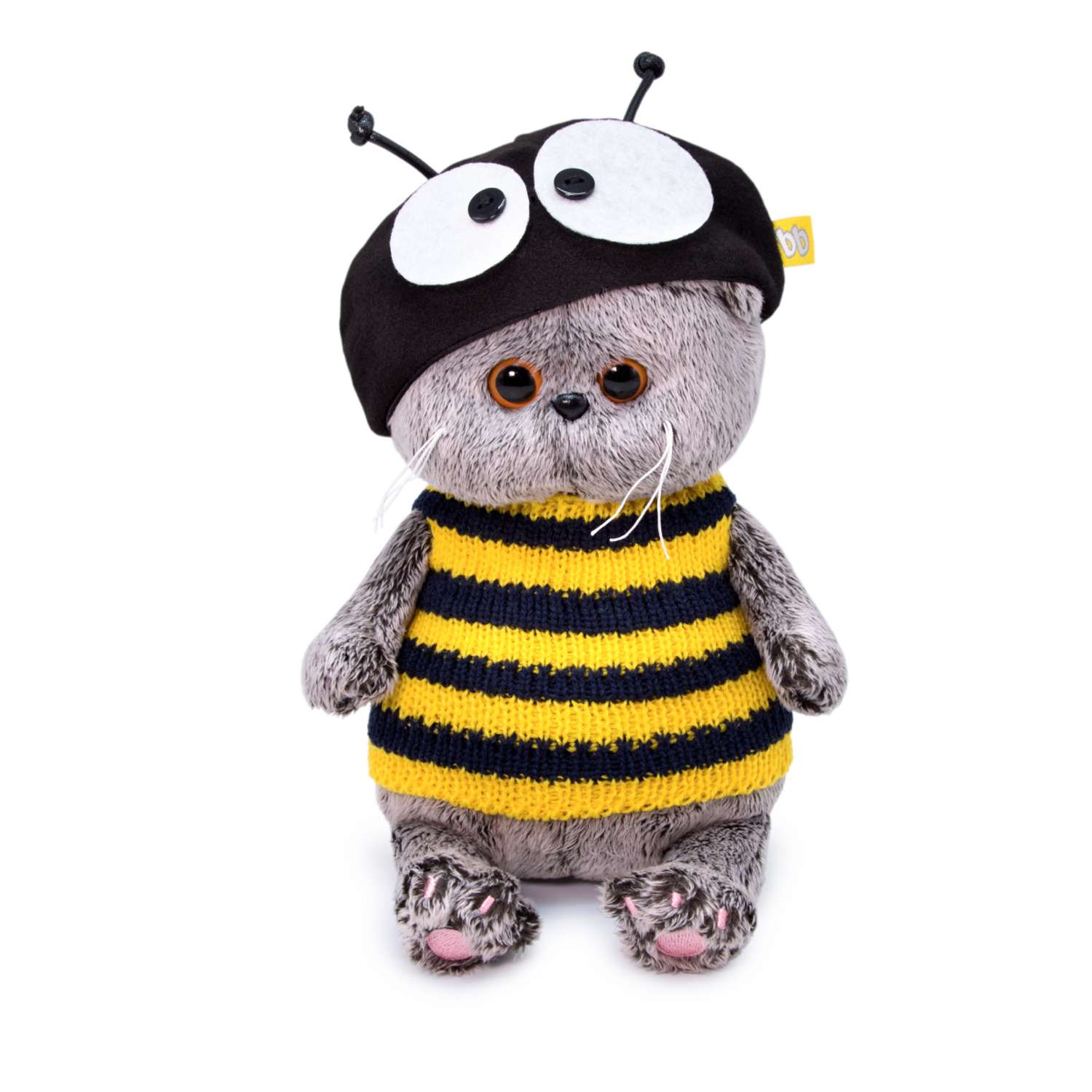 Мягкая игрушка BUDI BASA Басик BABY в костюме пчелка 20 см BB-067 - фото 2