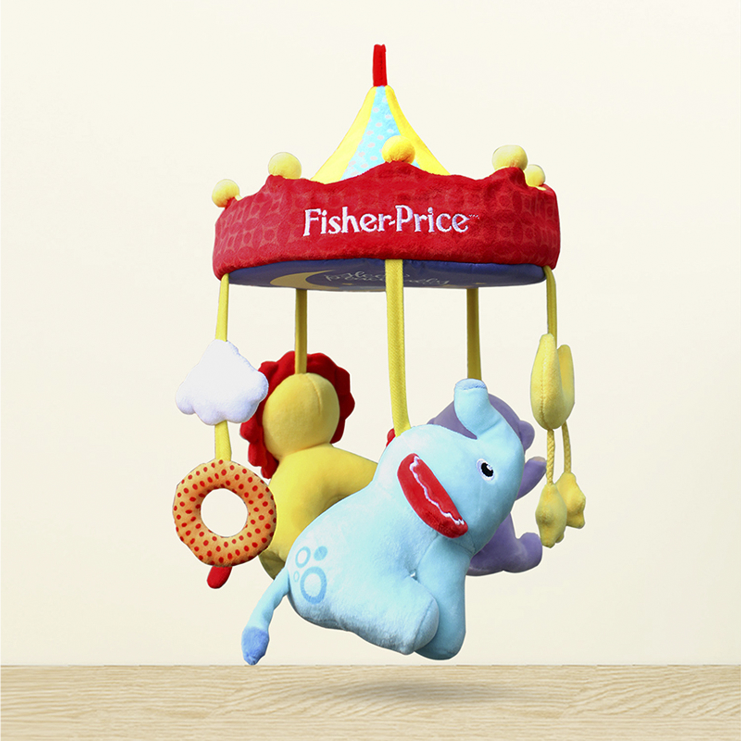 Мобиль для детской кроватки FISHER PRICE 5 подвесных игрушек - фото 10