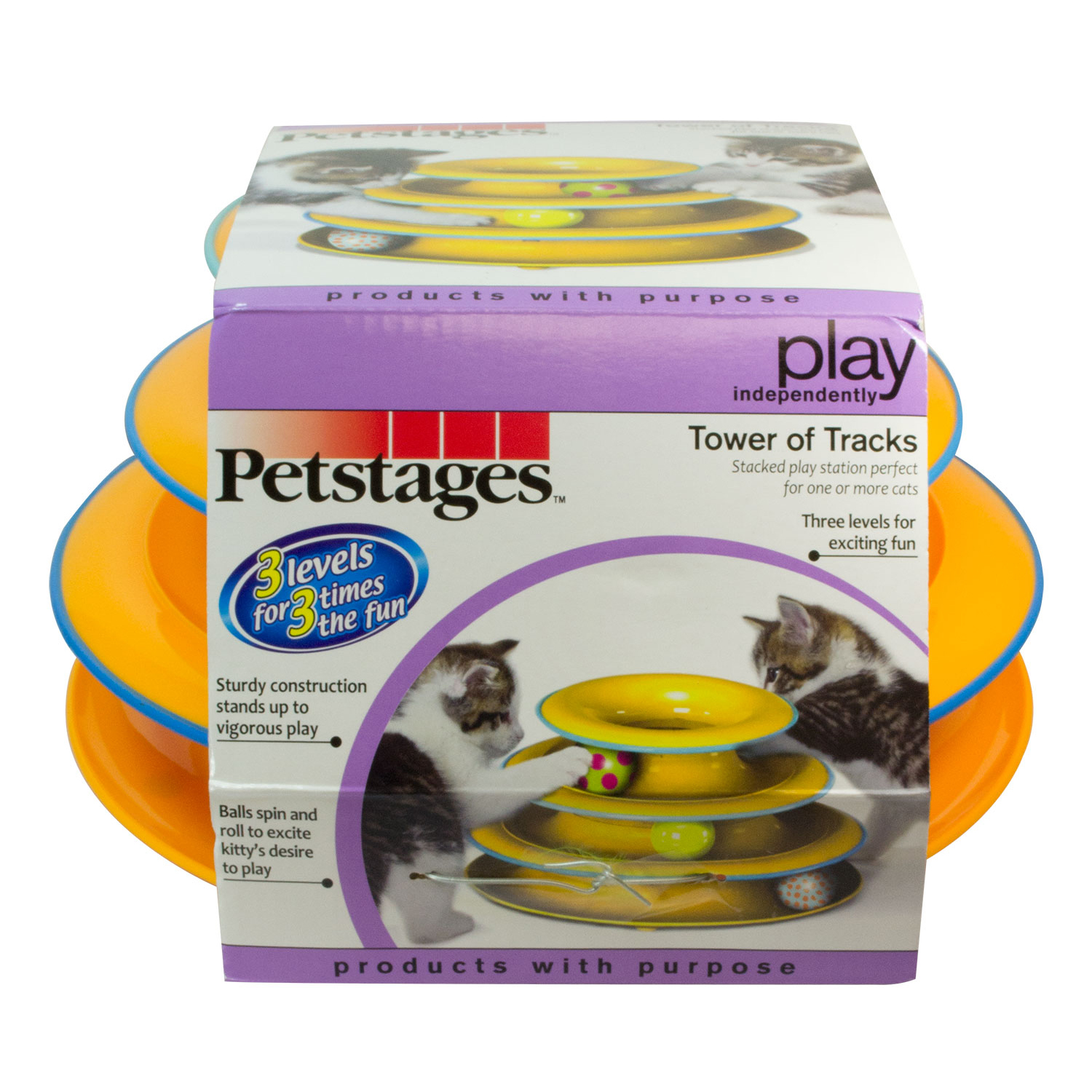 Игрушка для кошек Petstages Трек 3 этажа 317STEX - фото 1