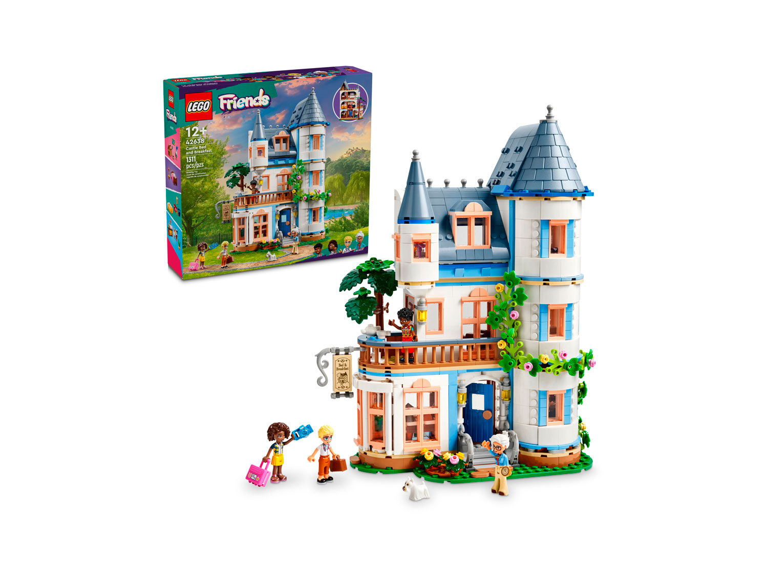 Конструктор LEGO Friends Отель типа Постель и завтрак - фото 6