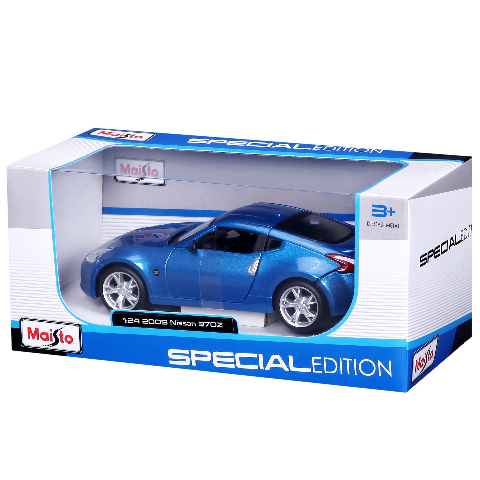 Автомобиль MAISTO Nissan 370Z 1:24 синий 31200_ - фото 6