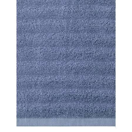 Полотенце махровое LUCKY Волна 50x90 см 100% хлопок синий