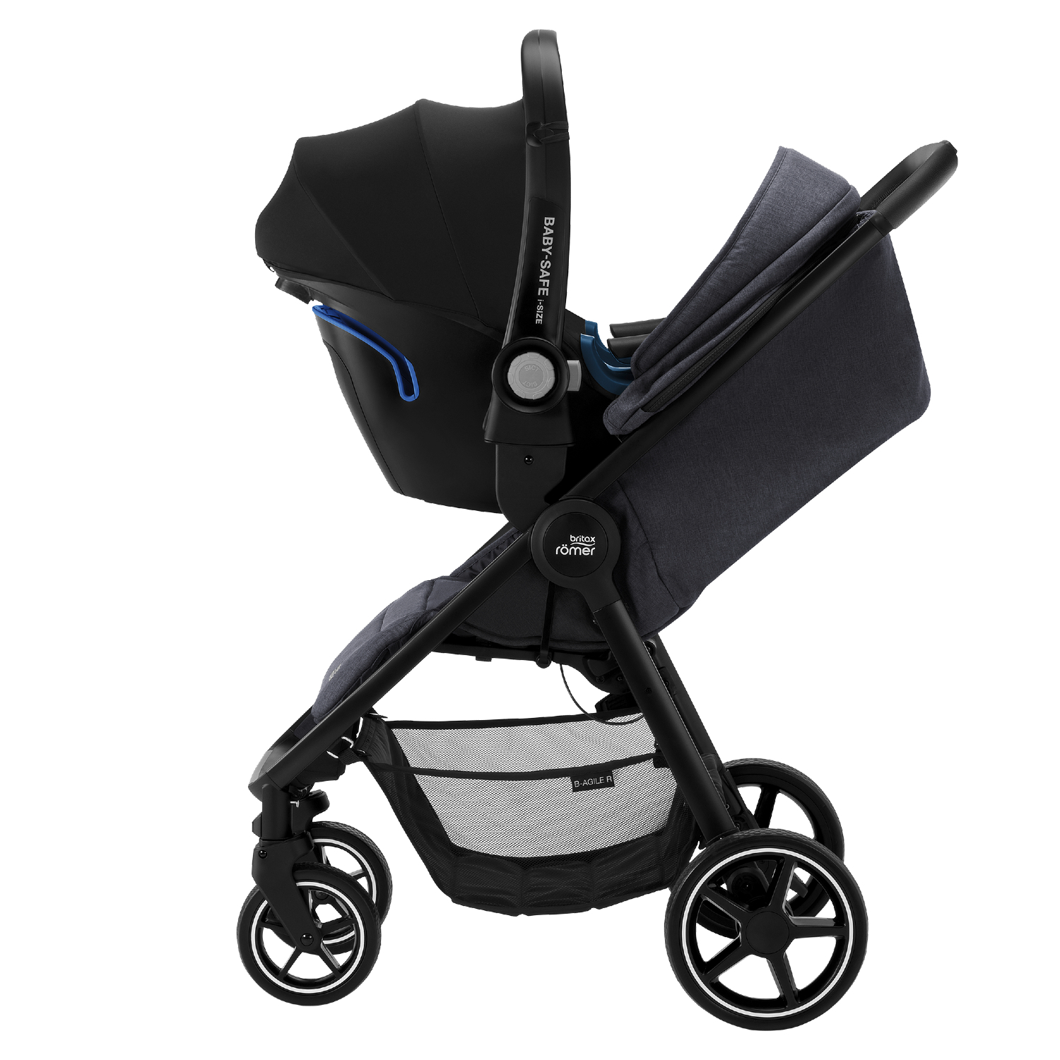 Коляска Britax Roemer B-Agile R Black Shadow-brown - фото 4