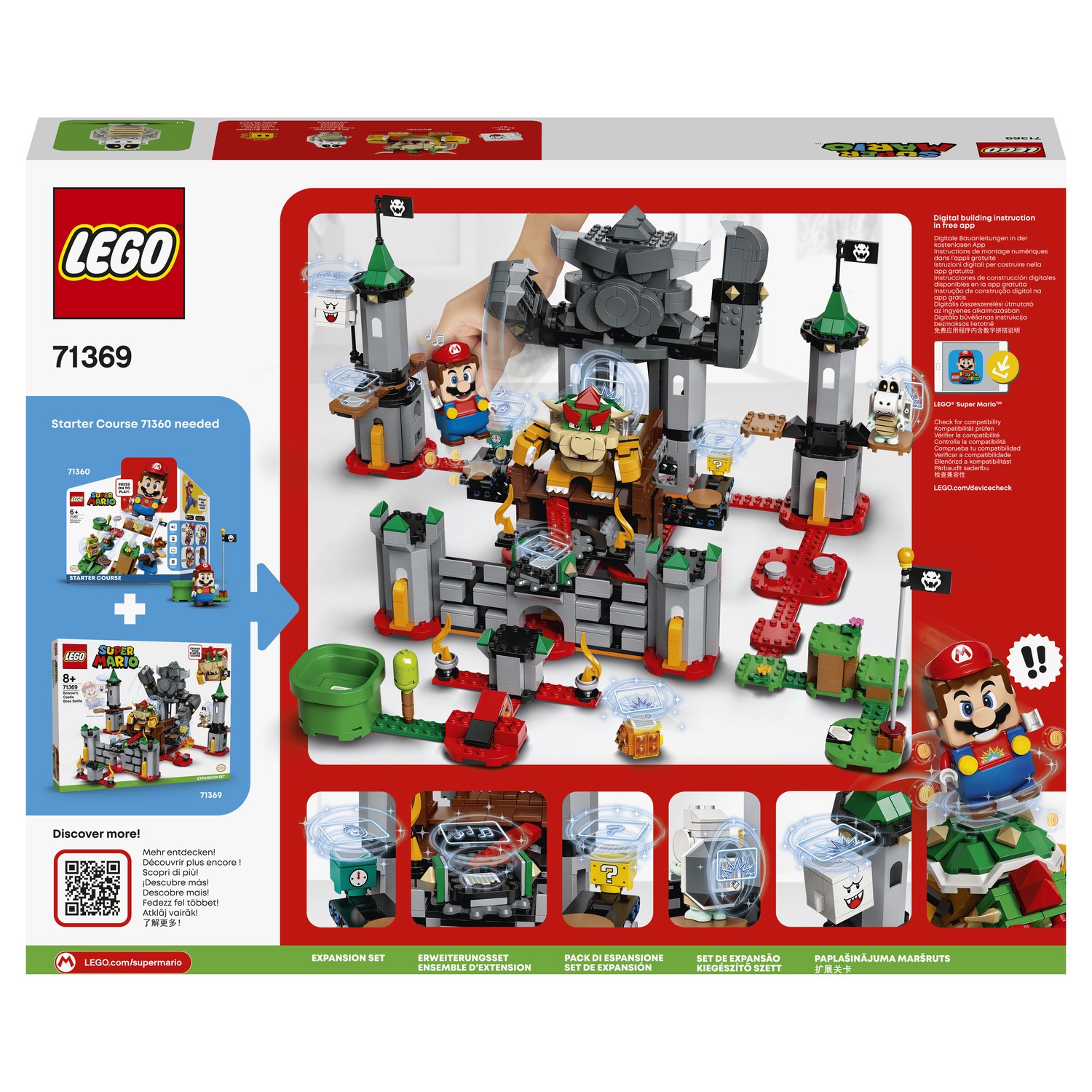 Конструктор LEGO Super Mario Битва в замке Боузера 71369 - фото 3