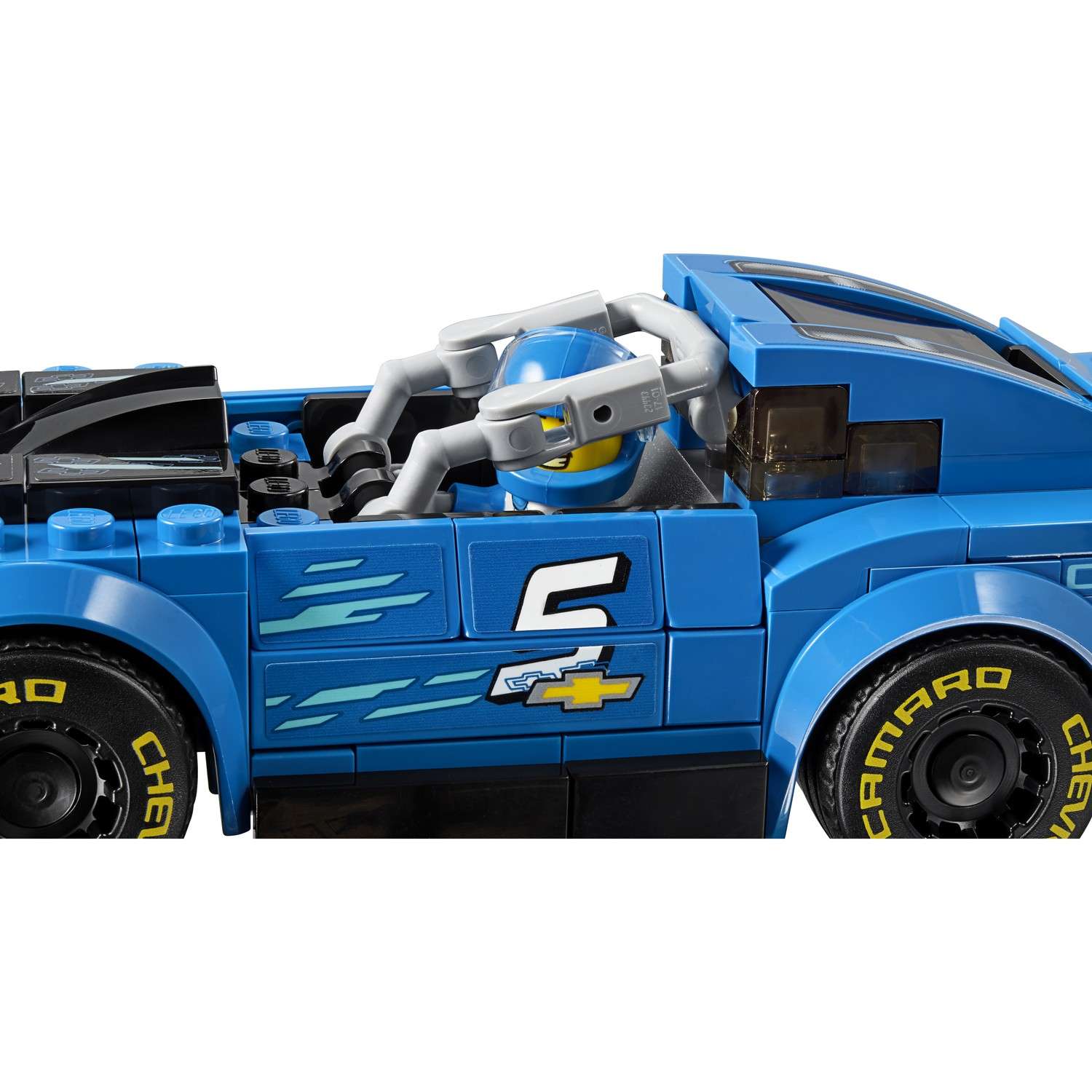 Конструктор LEGO Speed Champions Гоночный автомобиль Chevrolet Camaro ZL1 75891 - фото 13