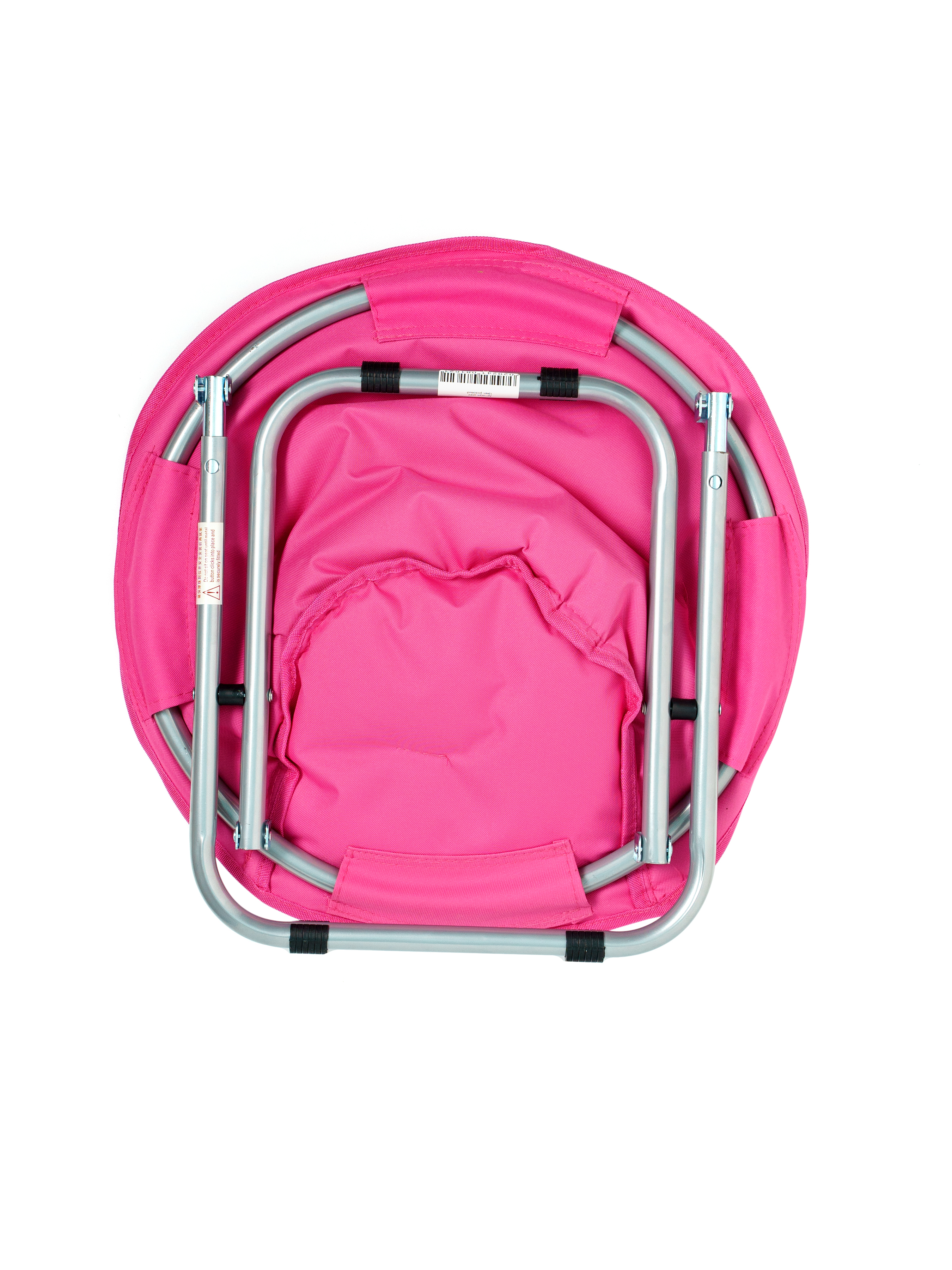 Кресло раскладное со спинкой TUTTO HOT розовый - фото 4