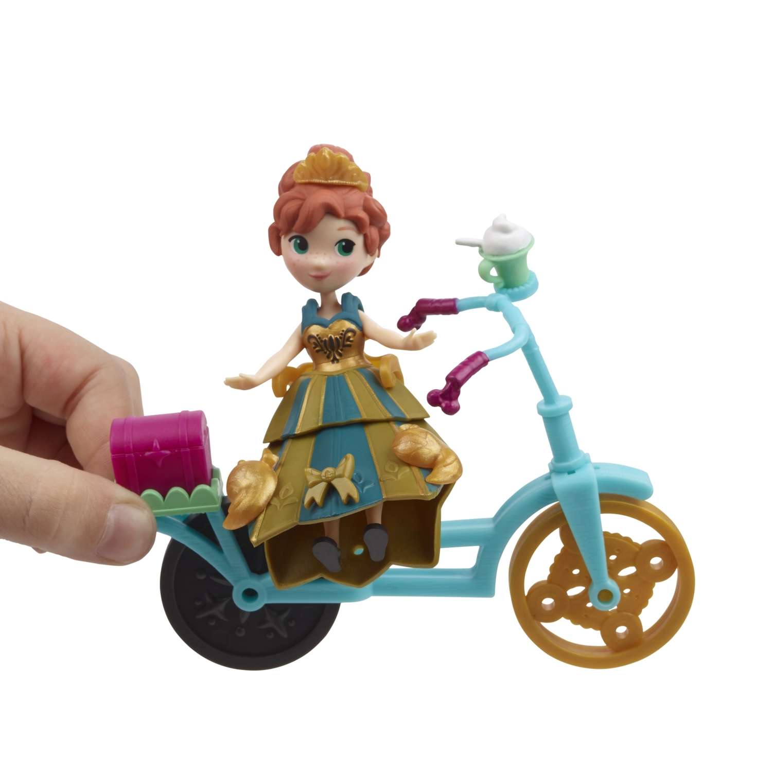 Набор игровой Disney Frozen Холодное Сердце Анна и велосипед B5188EU4 - фото 6