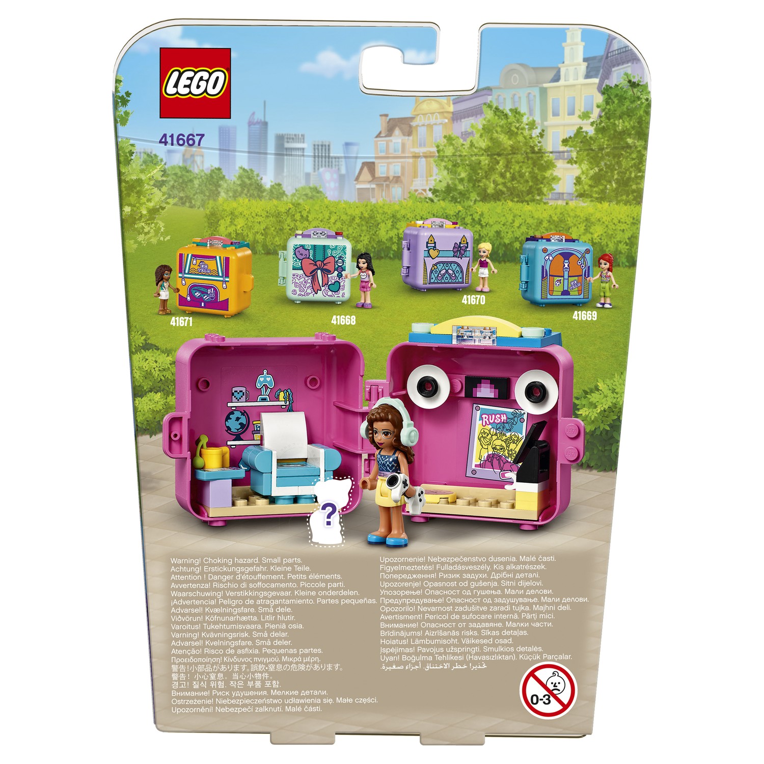 Конструктор LEGO Friends Кьюб Оливии для игр 41667 - фото 3