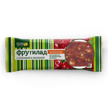 Батончик Фруктовая Энергия Фрутилад клюква-малина 30г