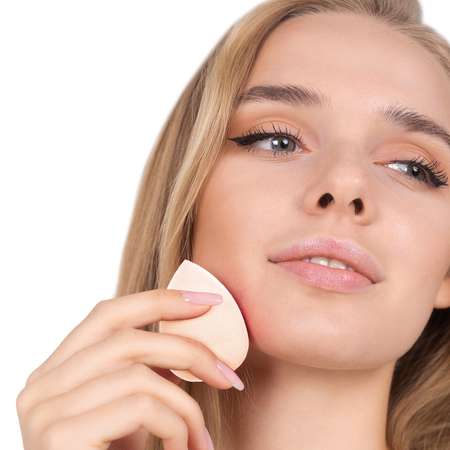 Спонжи для макияжа Beauty4Life персиковые 2 шт