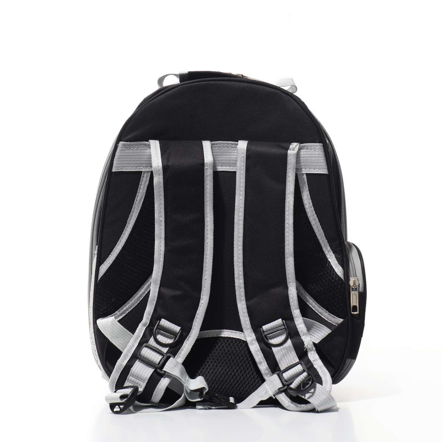 Рюкзак для переноски Пижон прозрачный 33х25х41 см - фото 3
