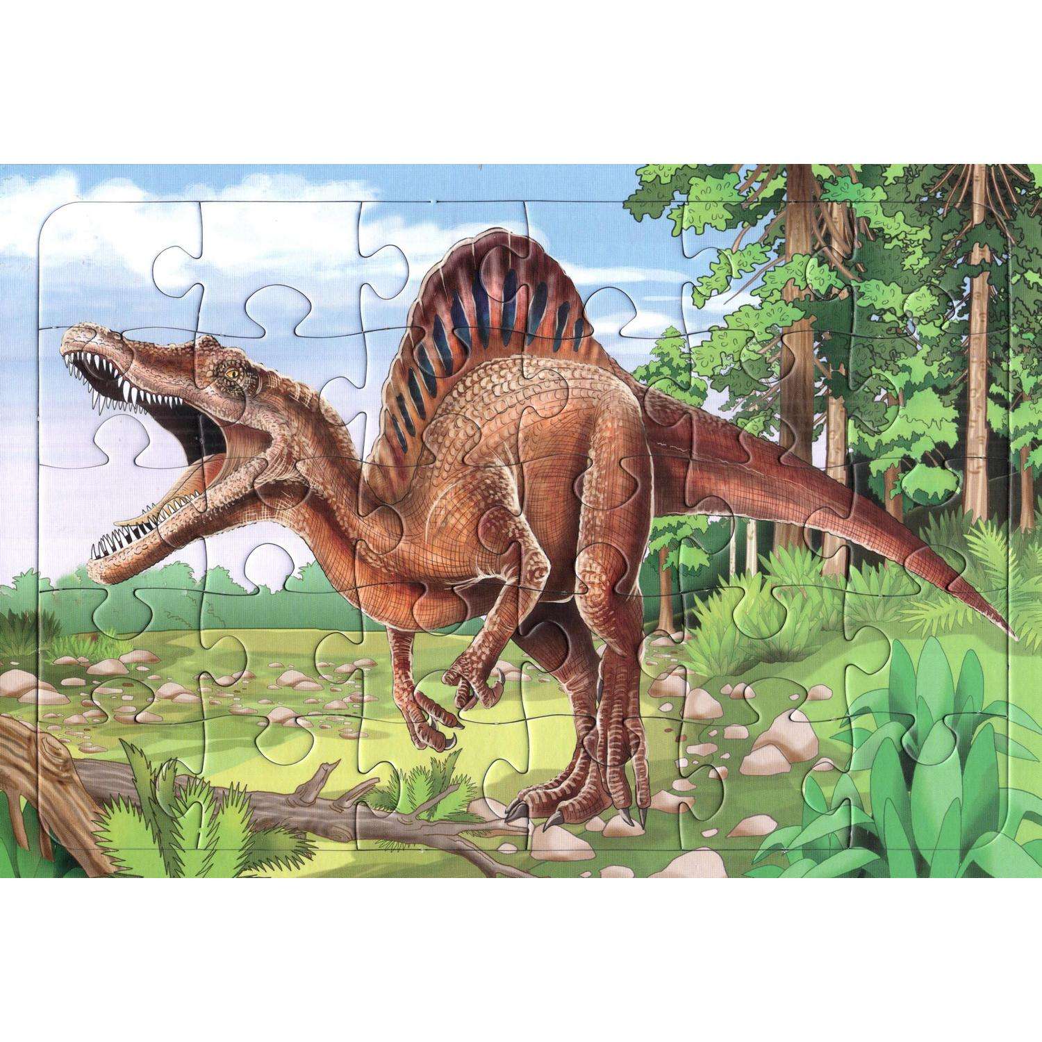 Пазл Лада Динозавр Спинозавр 30 элементов - фото 1