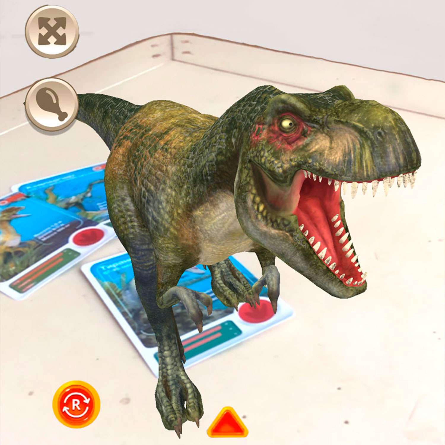 Набор карточек DEVAR Динозавры. С дополненной реальностью - фото 2