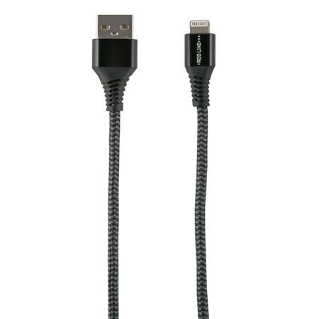 Дата-кабель RedLine Razor USB - Lightning черно-серый