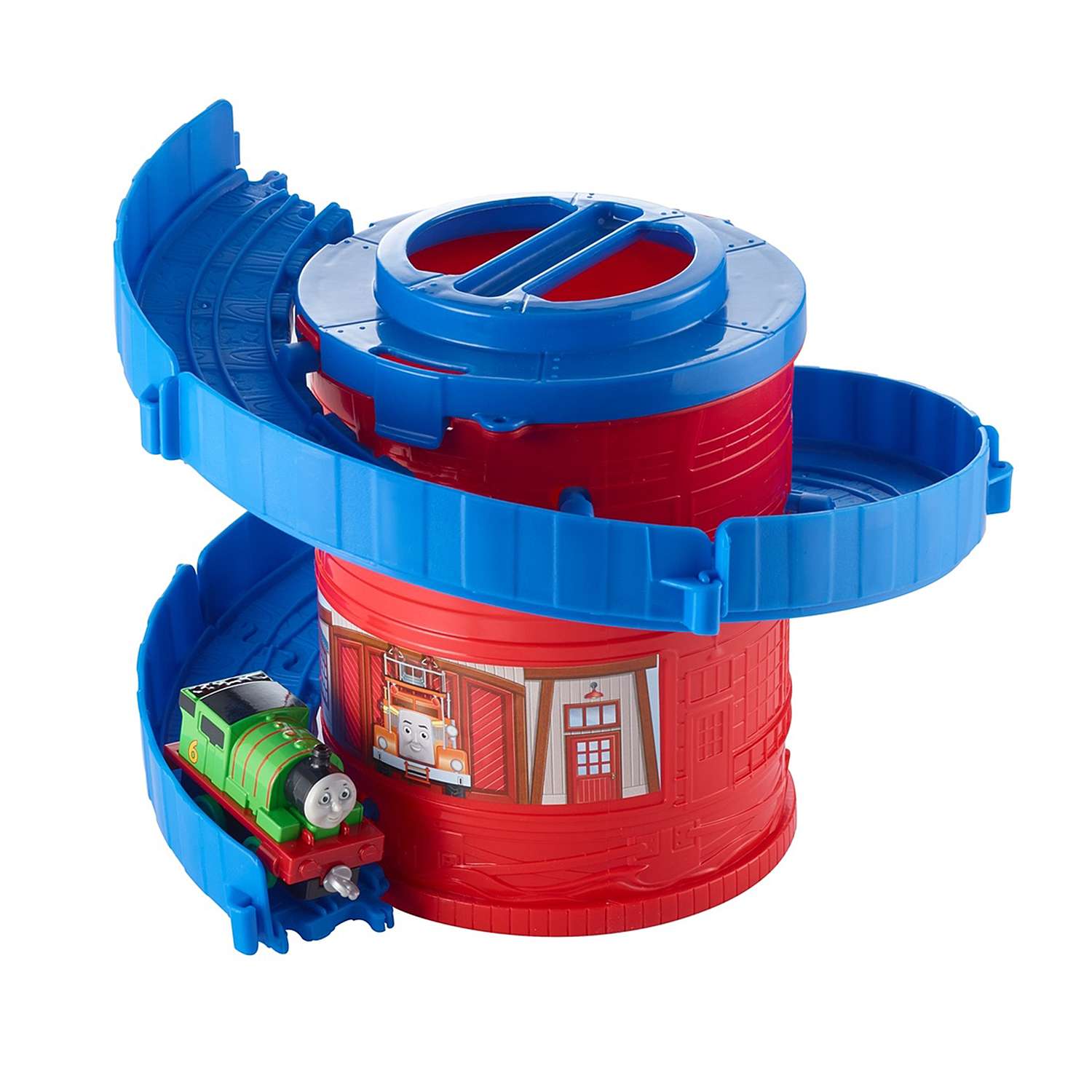 Набор игровой Thomas & Friends Башня-спираль с трассой и Перси FBC48 FBC44 - фото 4