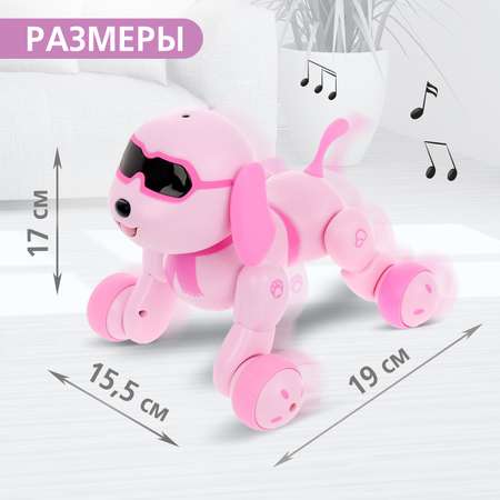 Робот игрушка Автоград радиоуправляемый Собака Charlie световые и звуковые эффекты русская озвучка