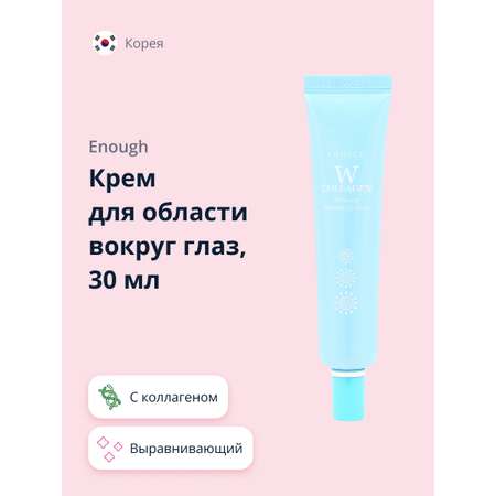 Крем для области вокруг глаз ENOUGH w collagen с коллагеном выравнивающий 30 мл