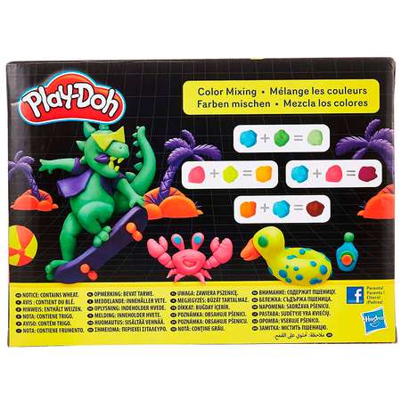 Пластилин 3+ Play-Doh 8 баночек по 56 грамм различных цветов