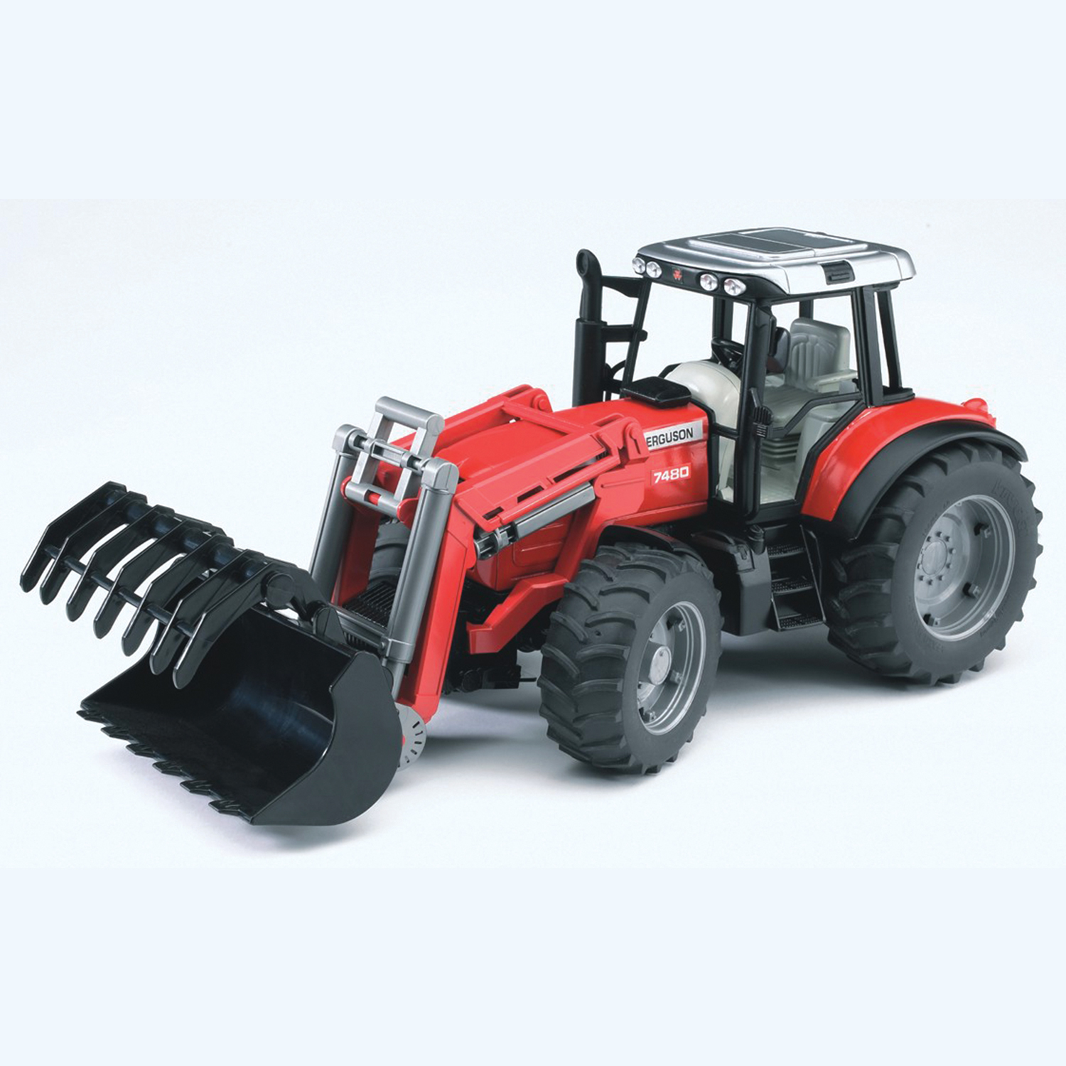 Трактор Bruder Massey Ferguson 7480 02-042 - фото 6