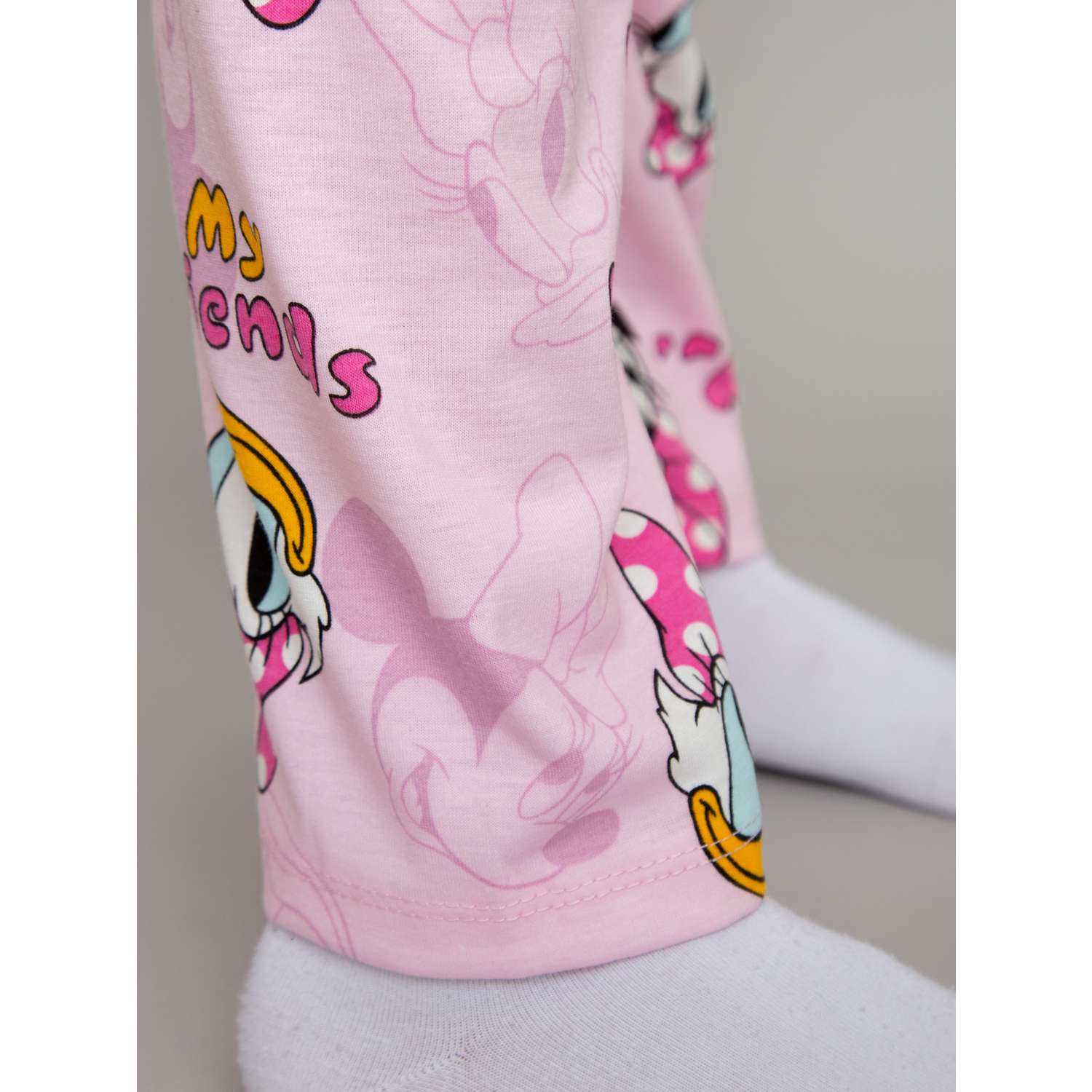 Пижама с маской ПижаМаус розовыедональддаки - фото 11