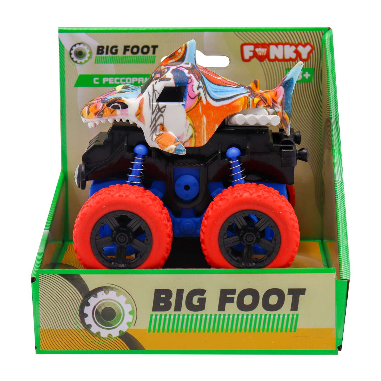 Машинка Funky Toys фрикционная Акула FT9792-1 FT9792-1 - фото 3