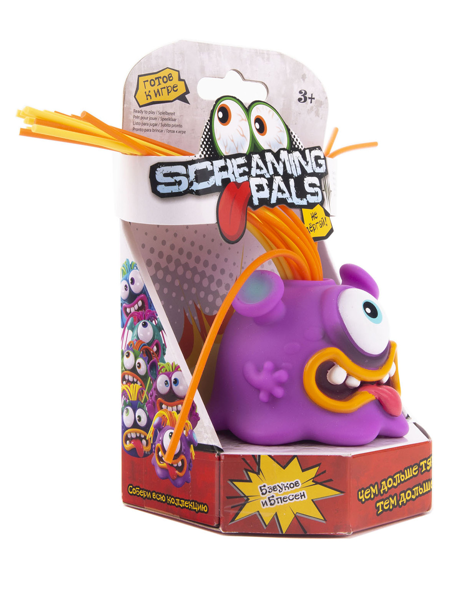 Интерактивная игрушка Screaming Pals крикун Циклопик - фото 9