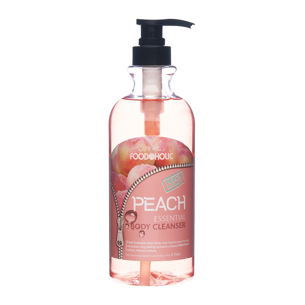 Гель для душа FOODAHOLIC Essential Body Cleanser Peach экстрактом персика - фото 1