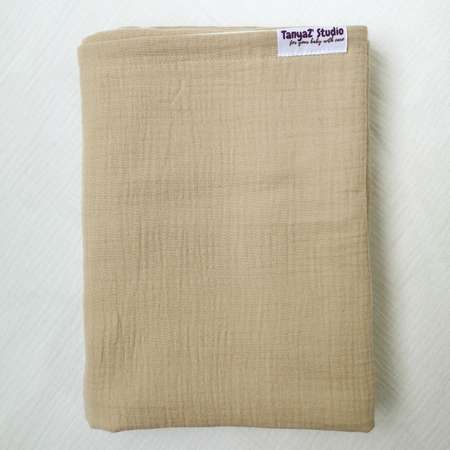 Плед муслиновый TanyaZ Studio Beige Wigwam-4 90*120см