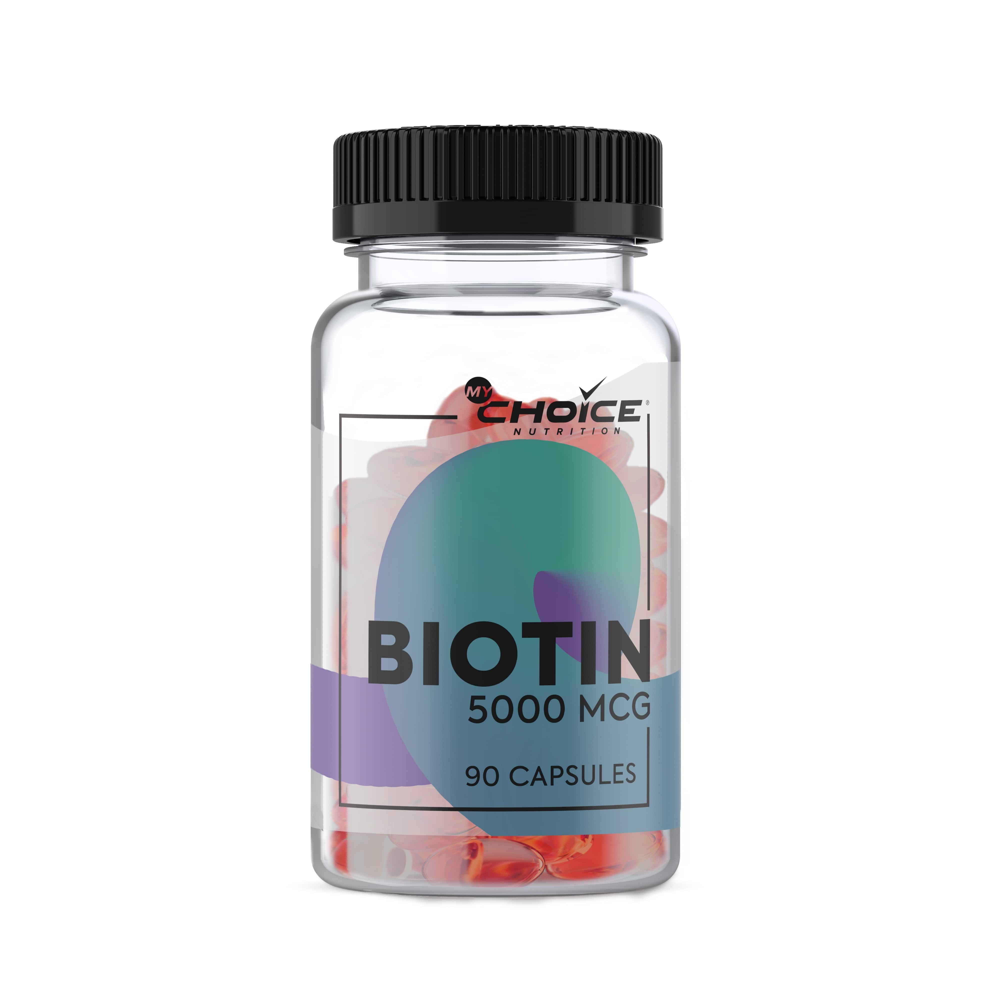 Добавка MyChoice Nutrition Biotin 5000 mcg - фото 1