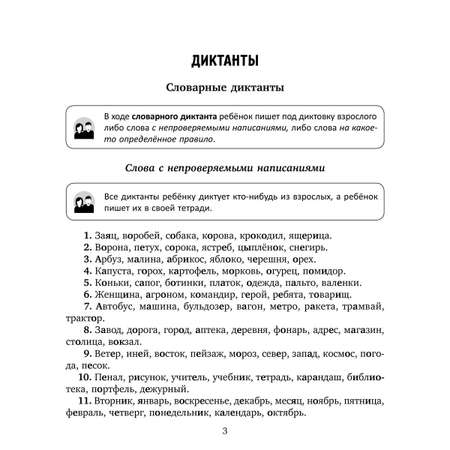 Книга ИД Литера Диктанты и контрольное списывание с рекомендациями и памятки. 1-4 классы