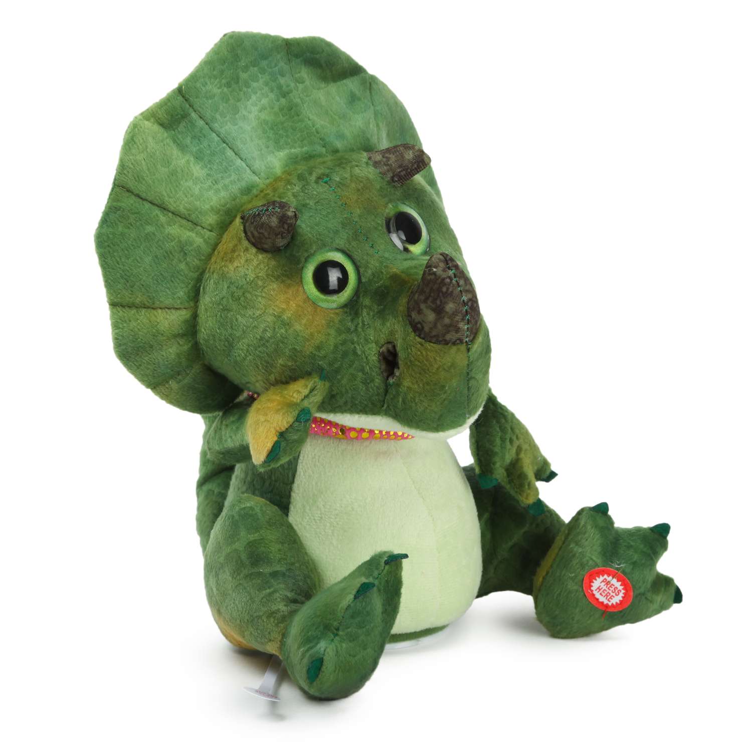Игрушка Laffi Динозавр интерактивная Зеленый OTE0647805 - фото 3