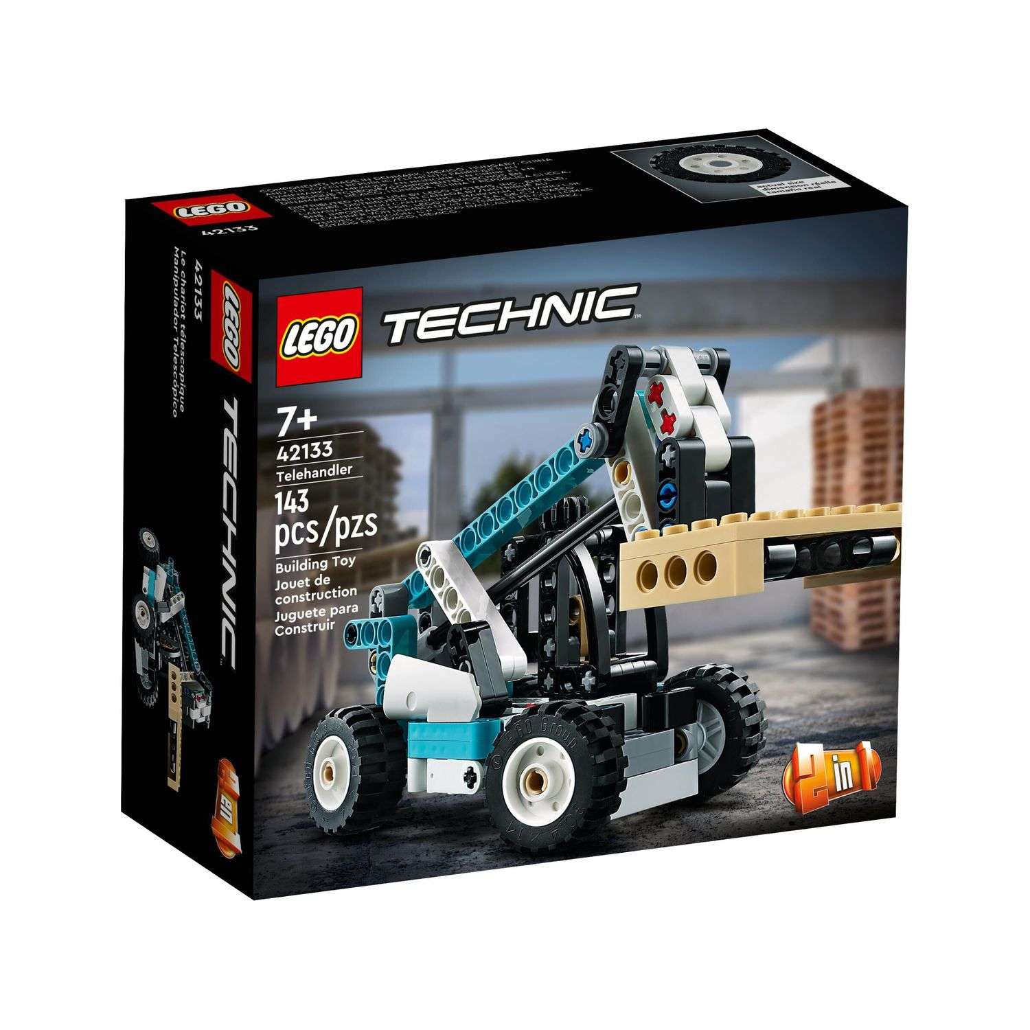 Конструктор LEGO Technic Телескопический погрузчик 42133 - фото 6